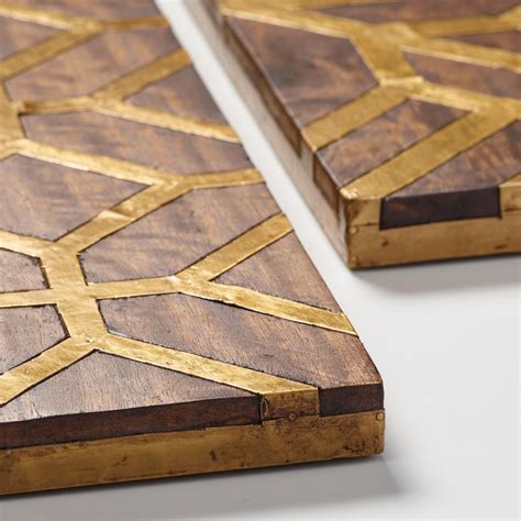 Metal Inlay in Wood 